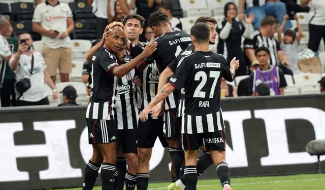 Beşiktaş, UEFA Konferans Ligi’nde play-off’a yükseldi
