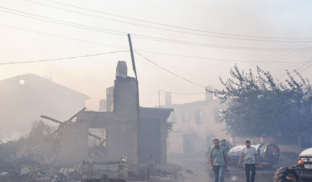 Çanakkale'deki yangında 4 kişi gözaltına alındı