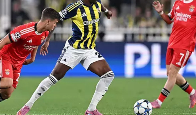 UEFA Şampiyonlar Ligi’nde Fenerbahçe ile Benfica yenişemedi