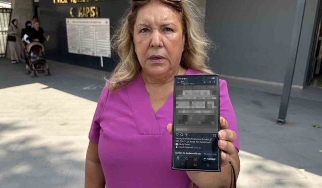 Sahte reklama 709 bin lira kaptırdı
