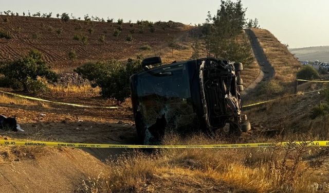 Şanlıurfa’da yolcu otobüsü devrildi: 27 yaralı