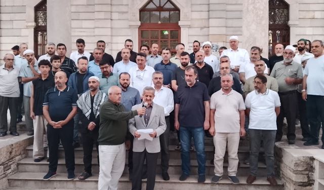 Aydın'da Sivil Toplum Kuruluşları Gazze için buluştu