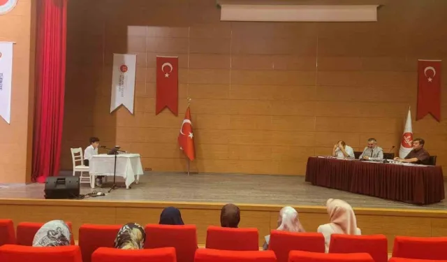 Aydın'da Hafızlık ve Kur'an-ı Kerim'i Güzel Okuma Yarışması Heyecanı Yaşandı