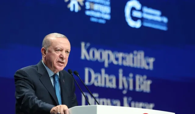 Erdoğan: Kooperatiflerimize toplam 3 milyar liralık kredi imkanı sunacağız