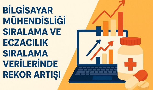 Bilgisayar Mühendisliği Sıralama ve Eczacılık Sıralama Verilerinde Rekor Artış!