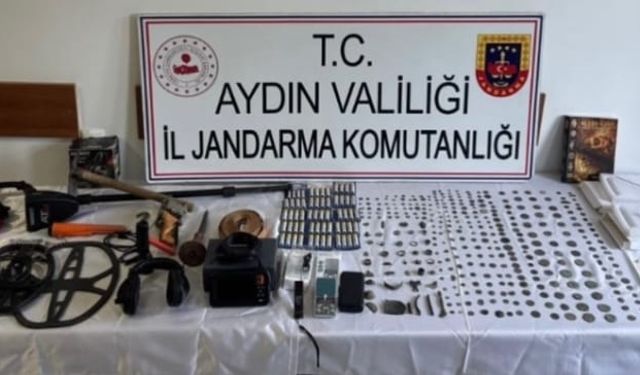 Bozdoğan'da Tarihi Eser Operasyonu: Bizans Ve Roma Hazinesi Gün Yüzüne Çıkarıldı!