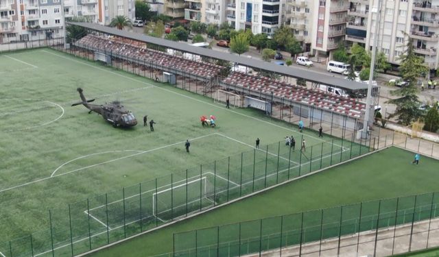 Aydın’da helikopterli kurtarma tatbikatı