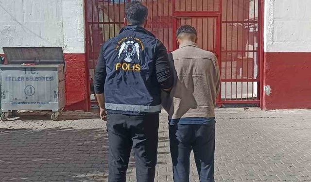Efeler’de 10 yıl hapis cezası bulunan firari yakalandı