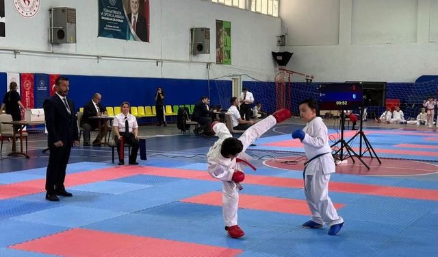 Genç sporcular hünerlerini sergiledi