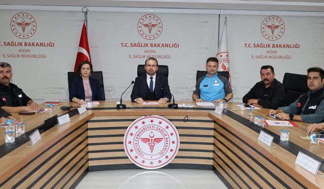 Aydın’da ‘Yerel Düzey Sağlık Çalışma Grubu Saha Tatbikatı’ İçin Geri Sayım Başladı