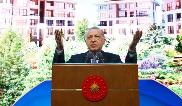 Cumhurbaşkanı Erdoğan'dan 'konut' açıklaması