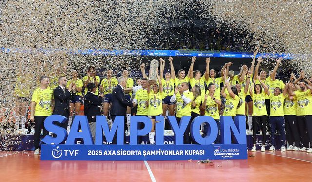 Şampiyonlar Kupası şampiyonu Fenerbahçe