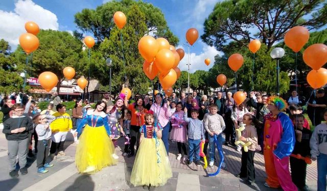 Söke’de Lösemi’yi atlatan Masal’ın Umudu Gökyüzüne Uçtu