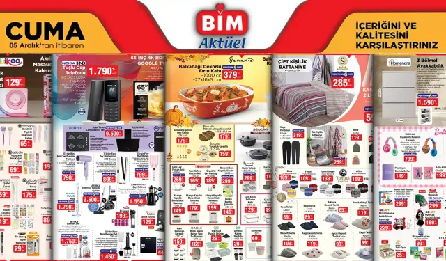 BİM'den Aralık 2025’in En Büyük Alışveriş Çıkarması!: Teknoloji ile Nostalji Aynı Rafta Çarpışıyor!