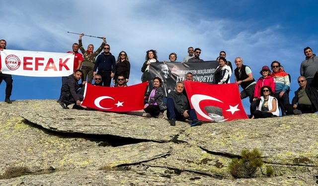 Efeler Belediyesinden 10 Kasım Ata'ya saygı yürüyüşü