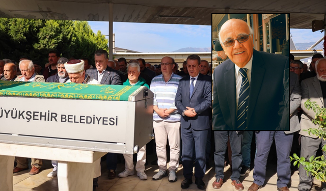 Hayatını kaybeden eski başkan son yolculuğuna uğurlandı