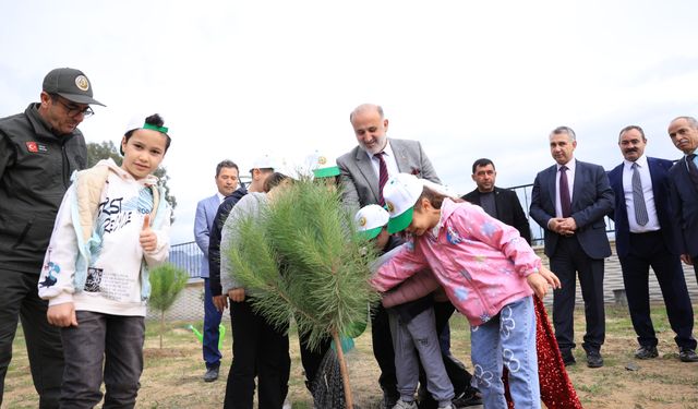 "Milli Ağaçlandırma Günü’nde geleceğe nefes olduk"