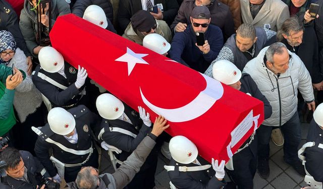 Şehit polis Yasin Koçyiğit, Ankara’da son yolcuğuna uğurlandı