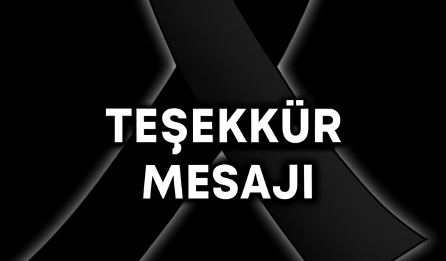 Demirtaş Ailesi Adına Ayşen Altuntaş'tan Teşekkür Mesajı