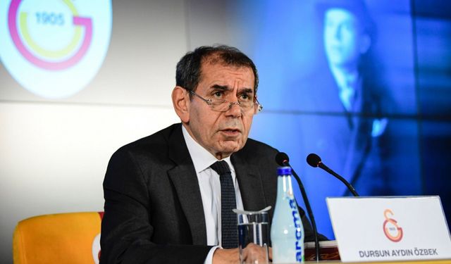 Galatasaray Başkanı Dursun Özbek'ten sert açıklamalar