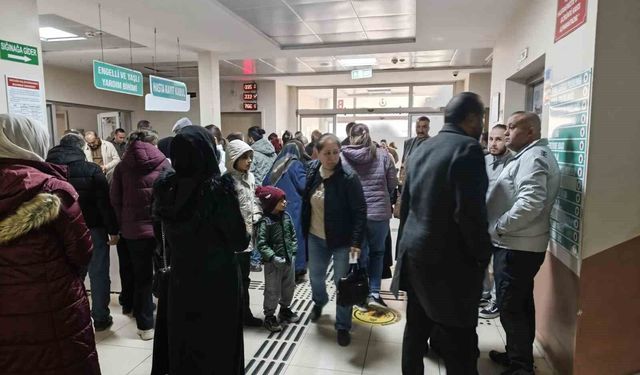 Aydınlılar hastanelere koştu