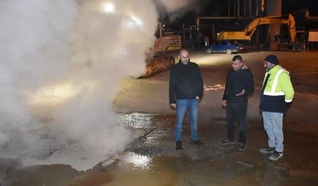 Bir ayda aynı yerde ikinci sızıntı