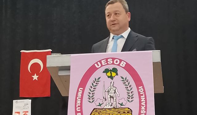 Umurlu Esnaf Odası'nda Cengiz Mutlu güven tazeledi