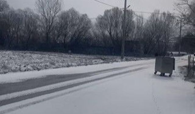 Aydın'ın yüksekleri beyaza büründü