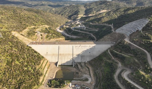 Sarıçay Barajı yılda 20 milyon metreküp su sağlayacak