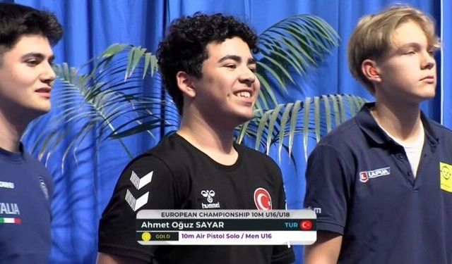 Aydınlı genç sporcudan Bulgaristan'da Avrupa rekoru