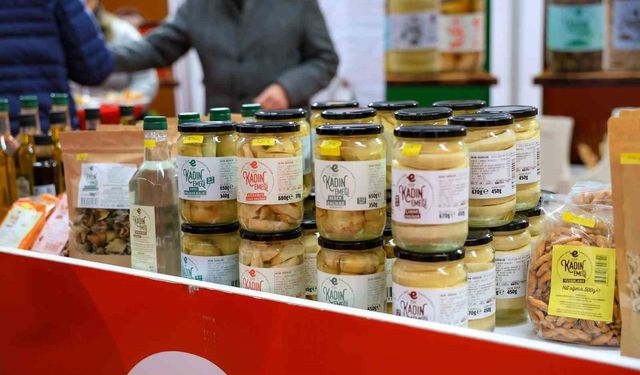 Efeler'in ürünleri tarım fuarında