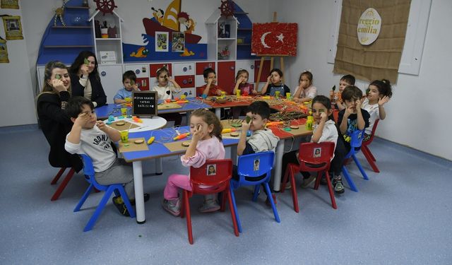 Kuşadası Belediyesi Çocuk Gelişim Merkezi geleceğe umut oluyor