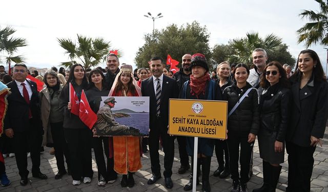 Atatürk’ün Kuşadası’na gelişinin 102’nci yılı kutlandı