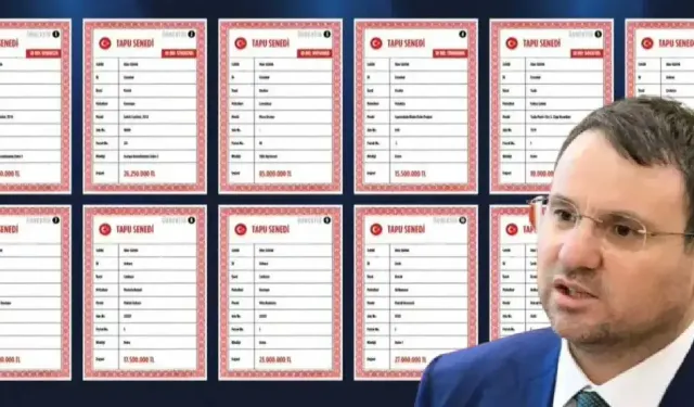 CHP, Akın Gürlek'e ait tapu kayıtlarının eksiksiz halini paylaştı