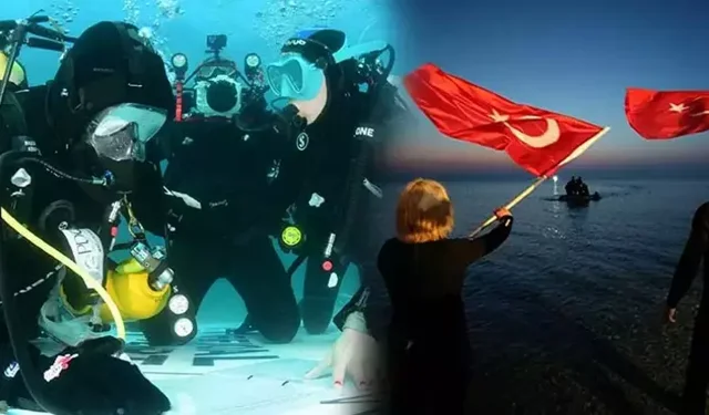 Türk dalgıç suda 36 saat kalıp dünya rekoru kırdı