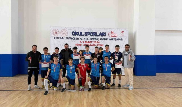 Aydın'da Okul Sporları Futsal Grup Müsabakaları tamamlandı
