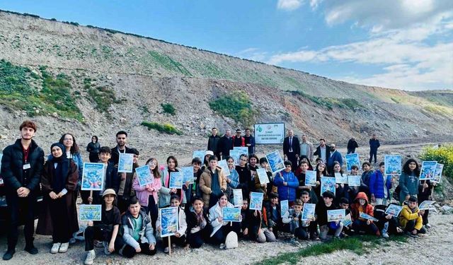 Aydın'da Orman Haftası'nda fidanlar toprakla buluştu