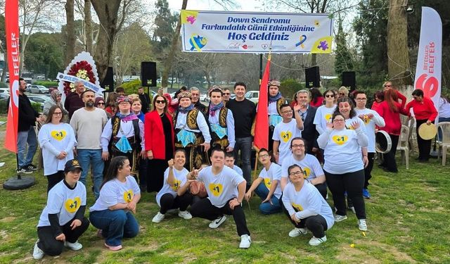 Efeler'de özel çocuklar Pınarbaşı'nda bir araya geldi