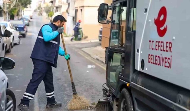 Efeler'den kapsamlı bayram temizliği