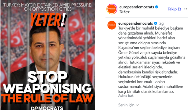 Avrupa’dan Günel operasyonuna kapak: ‘YETER!’