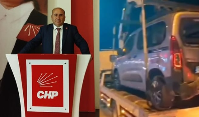 CHP Söke İlçe Başkanı Erkan Polat trafik kazası geçirdi