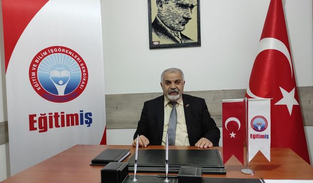 Eğitim-İş Aydın Şube Başkanı Özdemir’den savaş tepkisi