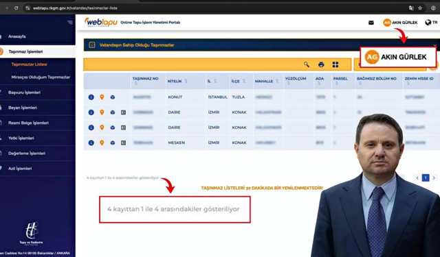 Tapu memuru gözaltına alındı