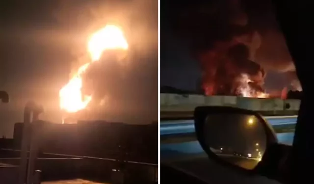 İran’da petrol tesisleri vuruldu