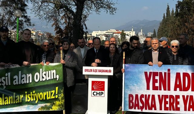 CHP'nin Aydın’da Adliye yeri tepkisi: İmza kampanyası başlattı
