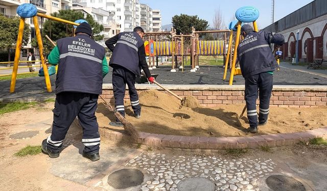 Çocukların mutluluğuna Efeler Belediyesi dokunuşu