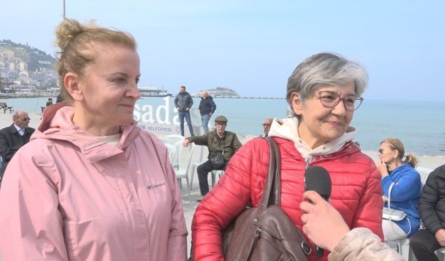 Kuşadalılar Günel için meydanda: Dayanışma çadırına akın ettiler