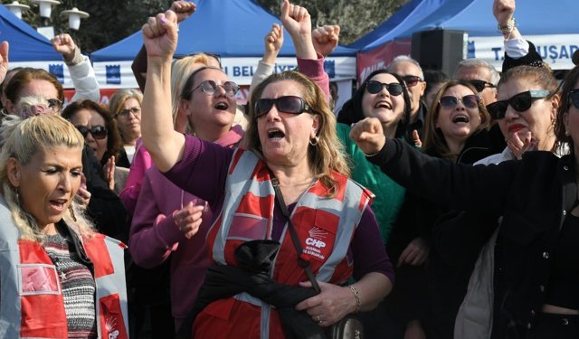 Kuşadası’nda Günel için nöbet: Dayanışma çadırı dolup taştı