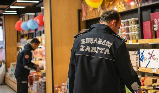 Kuşadası Belediyesinden Bayram Denetimi