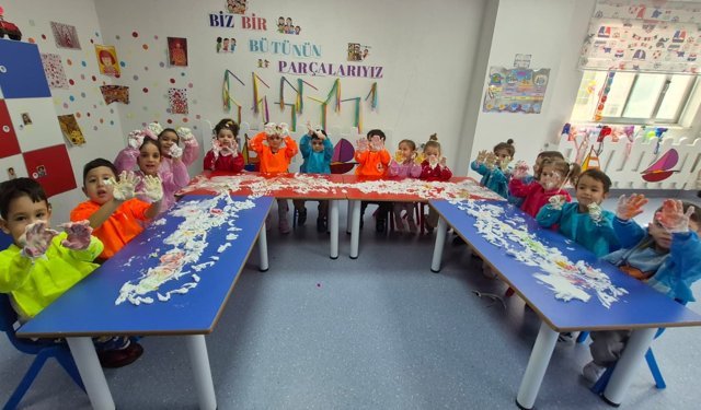 Kuşadası Çocuk Gelişim Merkezinde yarınlara hazırlanıyorlar
